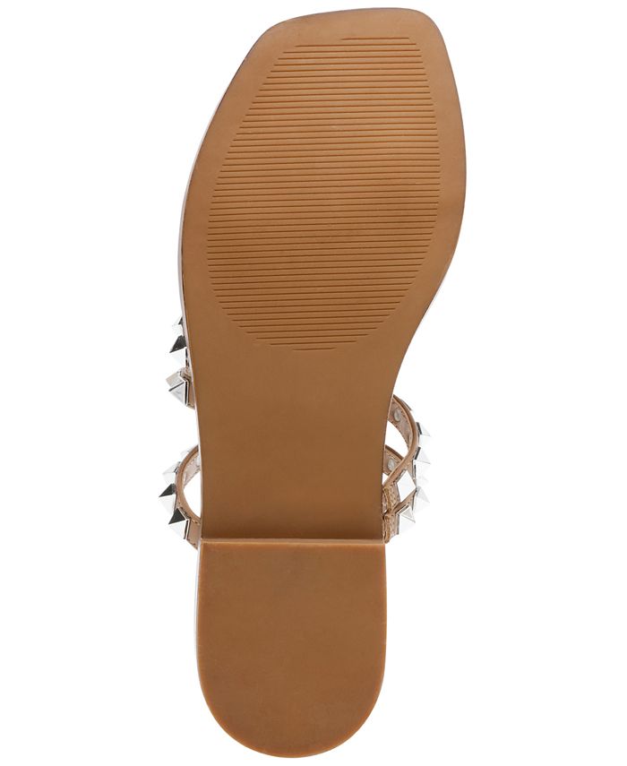 steve madden flat sandals with studs