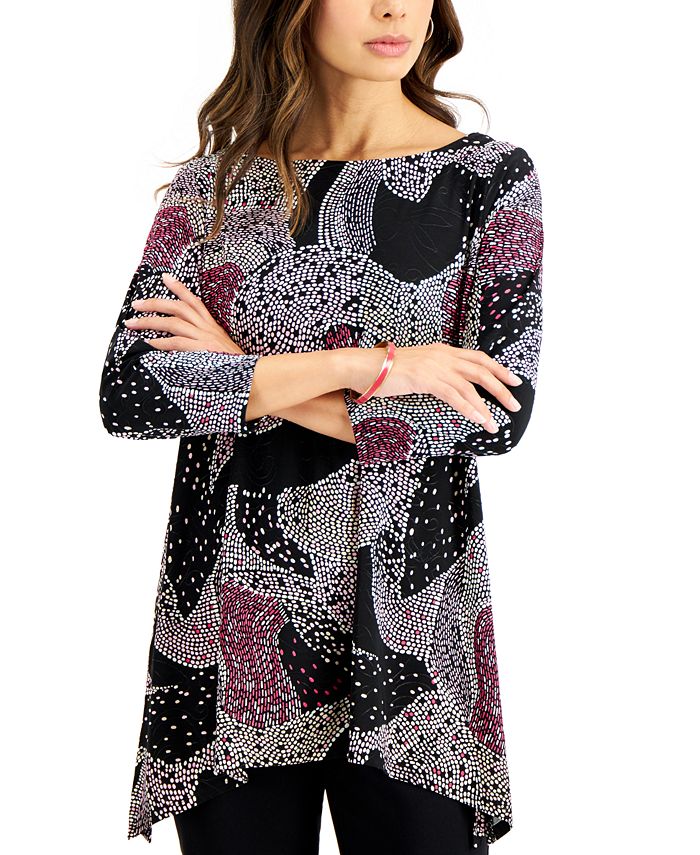 macy's inc tunic tops