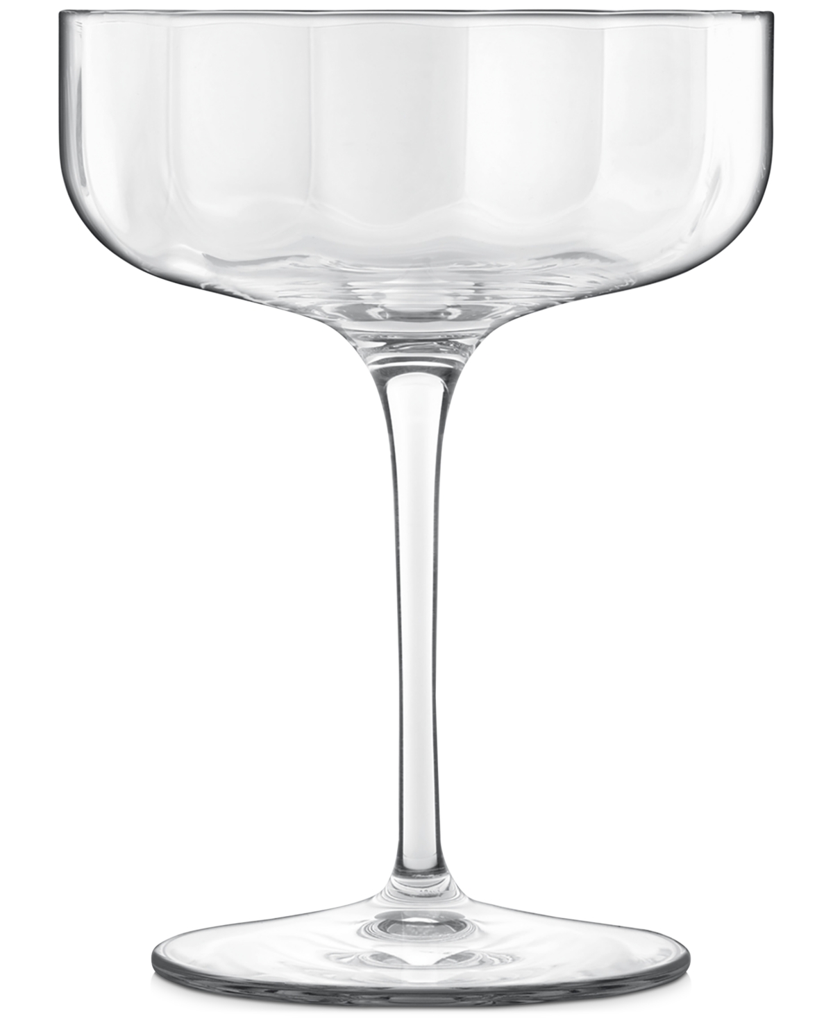 Luigi Bormioli Jazz Cocktail Coupe Glasses, Set of 4