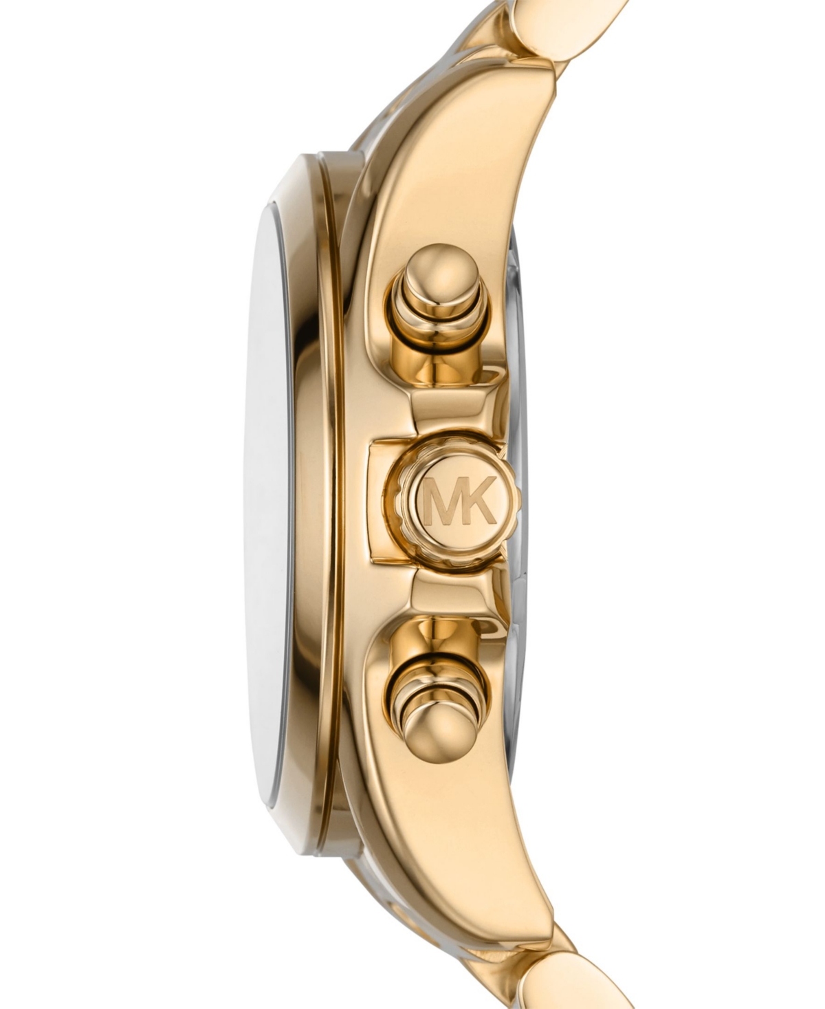 Shop Michael Kors Women's Bradshaw Gold-tone Stainless Steel Bracelet Watch 36mm