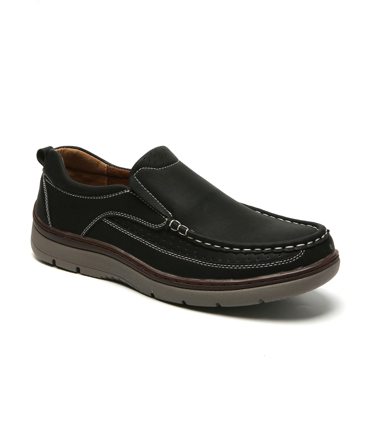 Men's Slip On Comfort Casual Shoes - Brown
