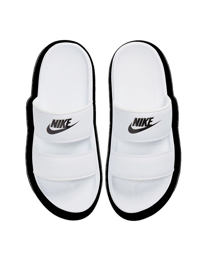 Nike Women #39 s Offcourt Duo Slide Sandals from Finish Line Macy #39 s