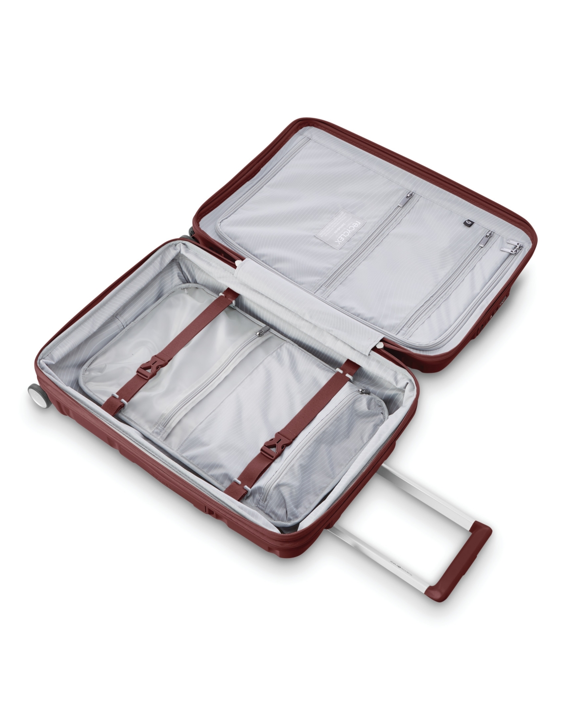 Samsonite Outline Pro 21" Hardside Carry-on Spinner In Mars Red