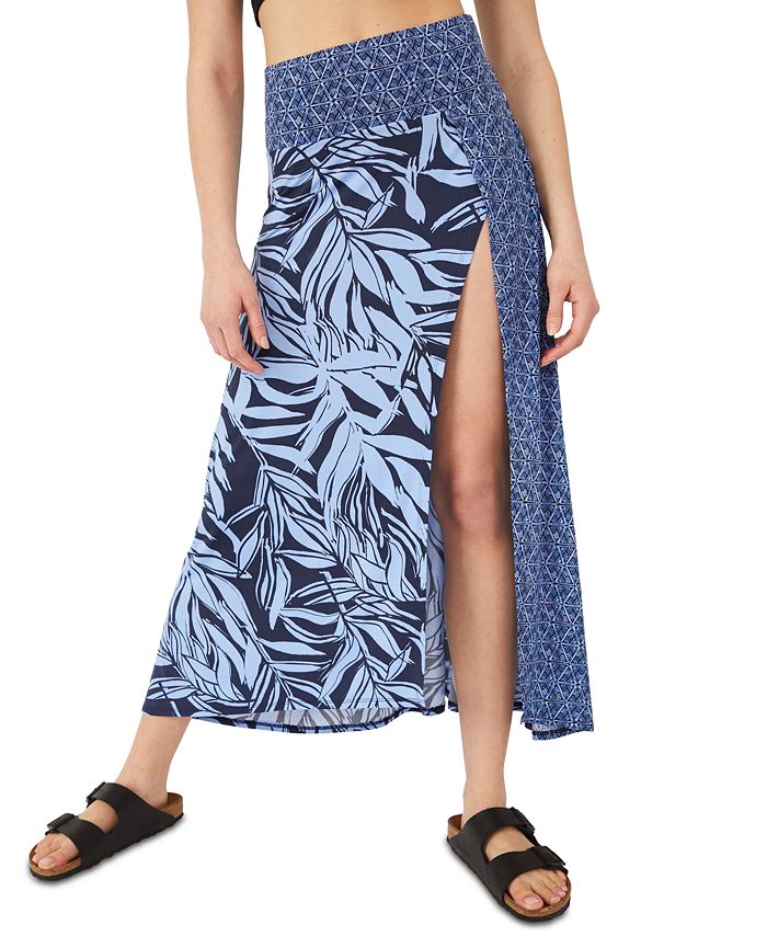 Free People Turning Tide Printed Skirt - Macy's