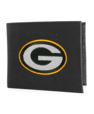 Rico Industries - Green Bay Packers Black Bifold Wallet