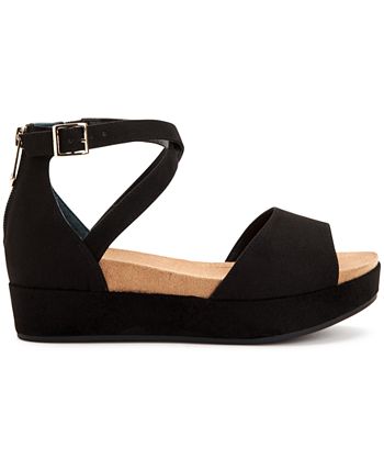 Giani Bernini Ellenaa Wedge Sandals, Created for Macy's - Macy's