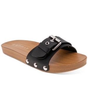 Esprit Winny Wooden Clog Slides Women's Shoes