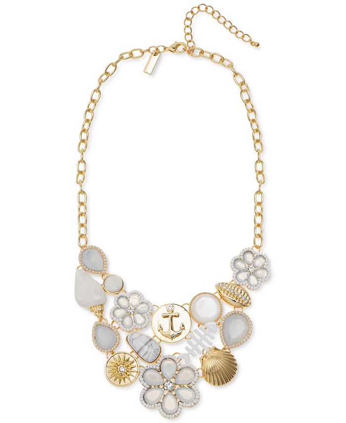 Nautical statement necklace top
