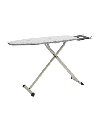 Household Essentials - Perfect Steel Top Aluminum Leg Ironing Board, Wide Top