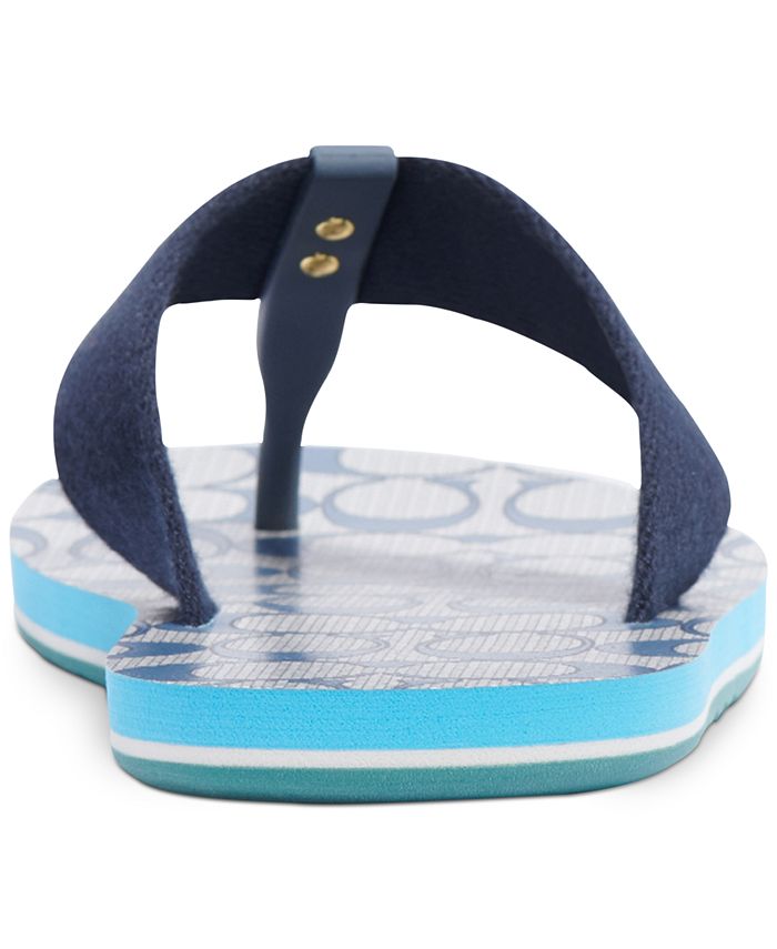 COACH Women's Zoe Thong FlipFlop Sandals & Reviews Sandals Shoes