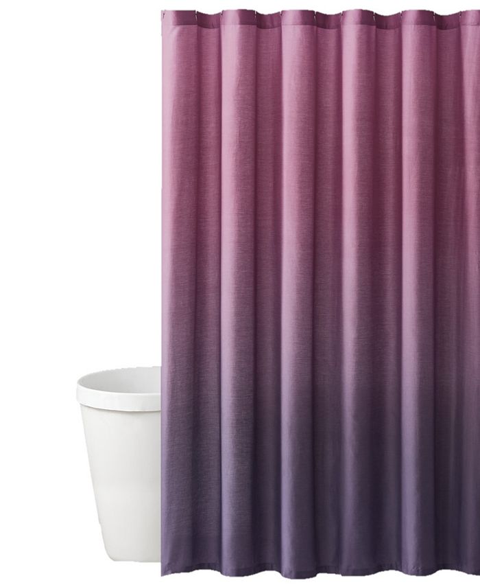 Christian Siriano Brie Ombre Shower Curtain Macy's