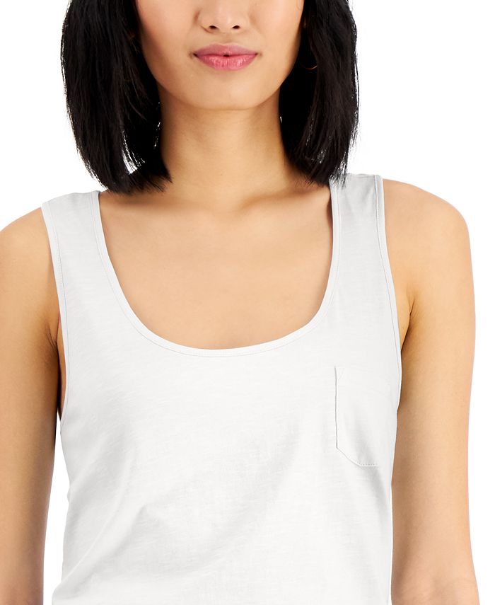 Style & Co Petite Solid Tank Top, Created for Macy's Macy's