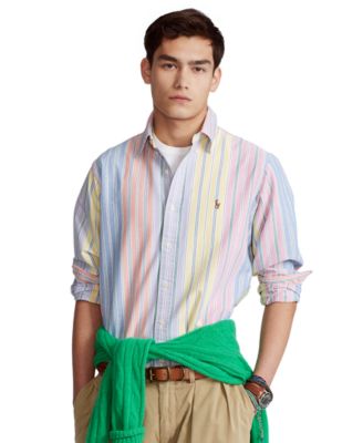 Polo Ralph Lauren - Men's Classic-Fit Striped Oxford Shirt