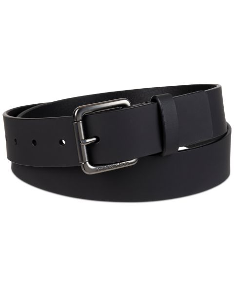 Мужской ремень Calvin Klein Roller Buckle Belt, цвет: Чёрный