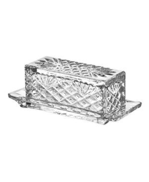 Classic Touch Bezrat Square Butter Dish