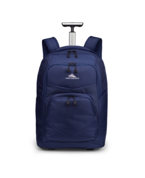 Shop High Sierra Freewheel Pro Wheeled Backpack In True Navy