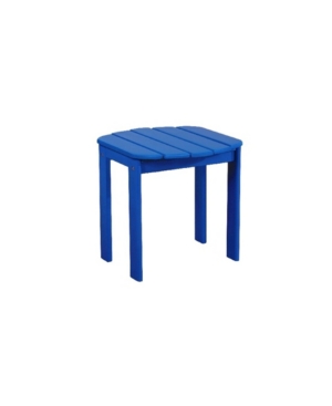 Linon Home Decor Clybourn End Table In Blue
