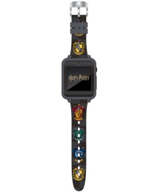 Harry Potter Kid's Touch Screen Black Silicone Strap Smart Watch, 46mm x 41mm