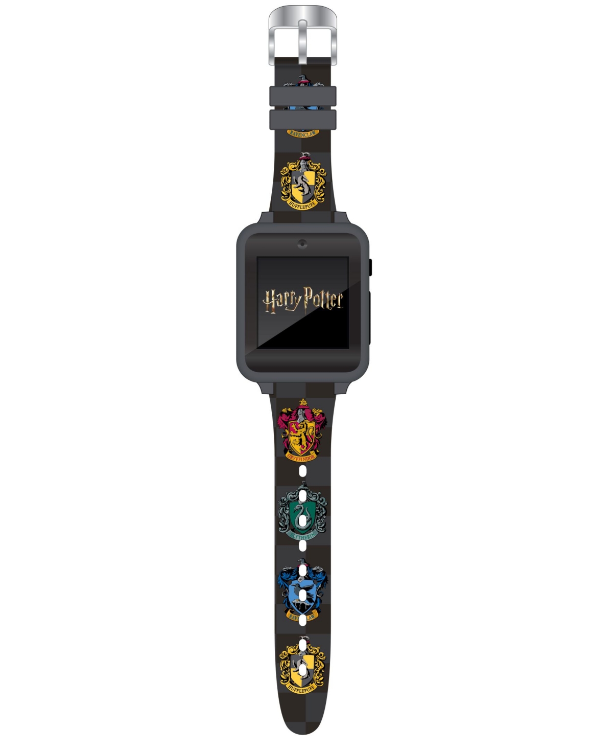Harry Potter Kid's Touch ScreenSilicone Strap Smart Watch, 46mm x 41mm - Black