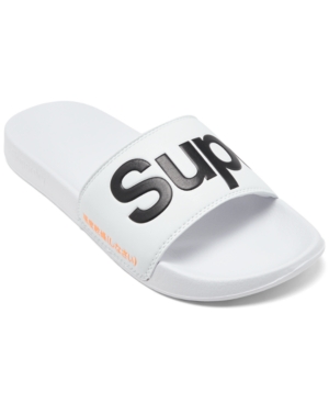 Superdry Men's Classic Pool Slide Sandals from Finish Line