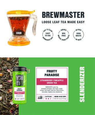 Fruity Paradise Loose Leaf Tea and Brewmaster Set, 2 Piece