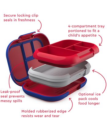 Bentgo Fresh 4-Compartment Leak-Proof Lunch Box (Assorted Colors) - Sam's  Club