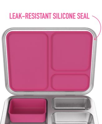 Kids Stainless Steel Leak-Resistant Lunch Box (Blue)