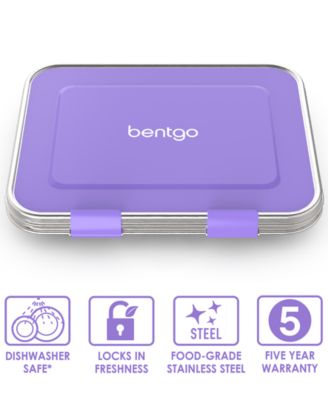 Kids Stainless Steel Leak-Resistant Lunch Box (Blue)