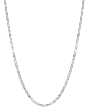 Giani Bernini Mirror Link 18" Chain Necklace, Created For Macy's In Silver