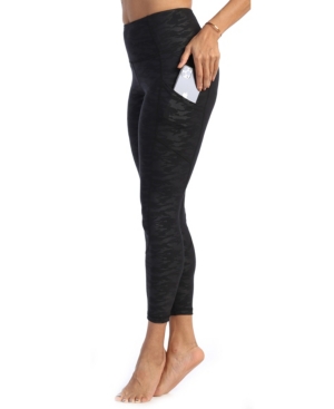 American Fitness Couture High Waist 7/8 Length Pocket Compression Leggings