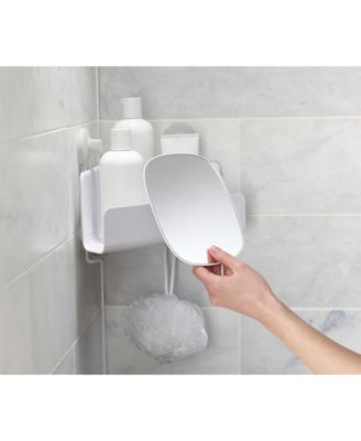 EasyStore™ Large Shower Shelf with Removable Mirror 