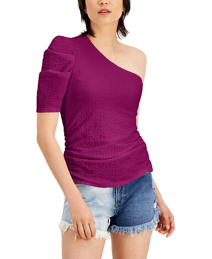 Macy's inc off the shoulder tops sales