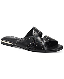 Women's Danicah Studded Flat Sandals, Created for Macy's