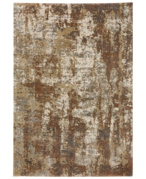 D Style Nola Or13 5'1" X 7'5" Area Rug In Copper