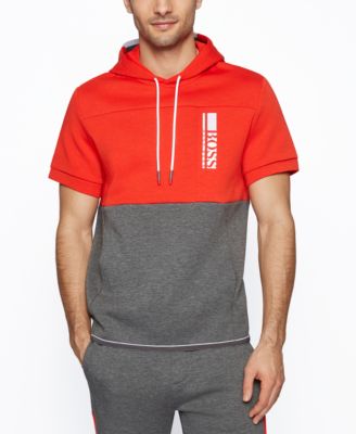 Hugo Boss - Men's Short-Sleeved Hooded Sweatshirt