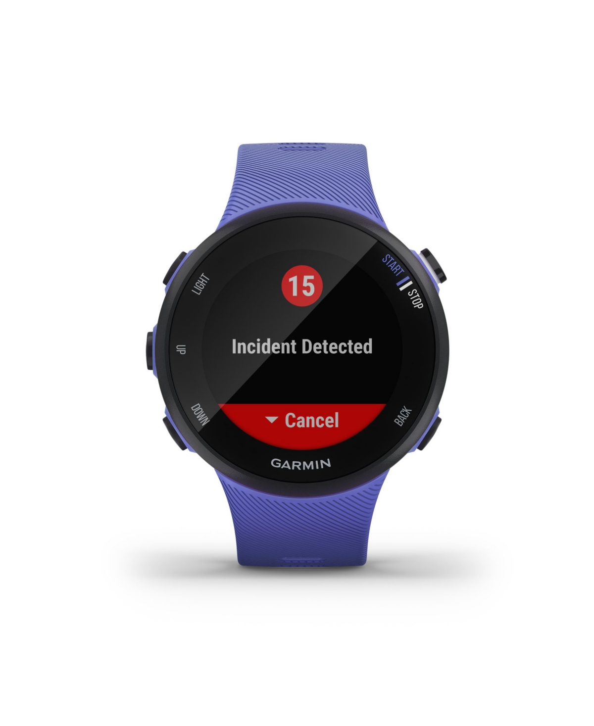 Garmin Unisex Forerunner 45 Small Blue Silicone Strap Smart Watch 26.3mm