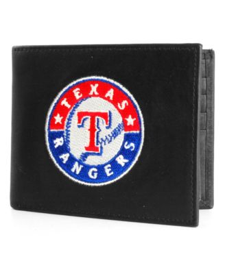 Rico Industries - Texas Rangers Black Bifold Wallet