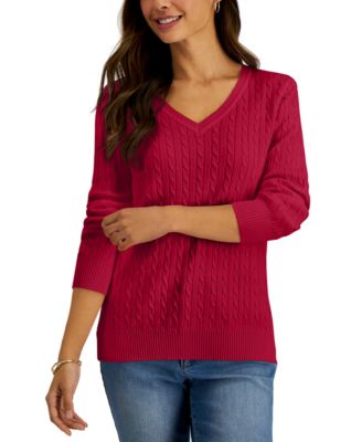 macy's karen scott petite sweaters