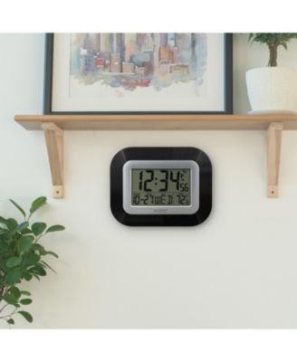 WWVB Digital Clock with Indoor Temperature