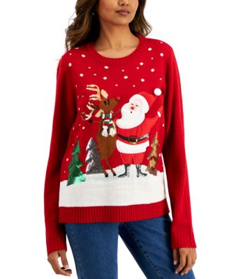 macys embellished sweaters