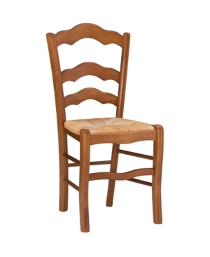 Linon Home Decor Antun Side Chair, Set Of 2 In Walnut
