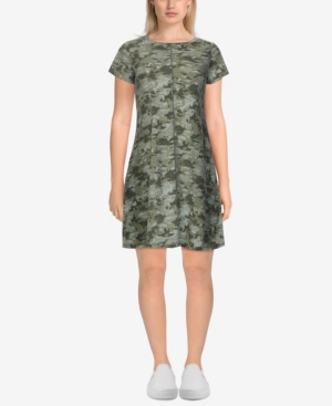Ruby Rd Misses Camo Baby Terry Dress