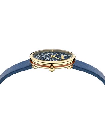 Missoni - Women's Swiss M1 Blue Leather Strap Watch 34mm Set