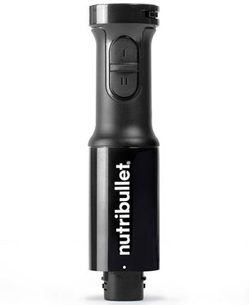 NutriBullet - Immersion Blender with Blending Cup, Chopper & Whisk Attachments