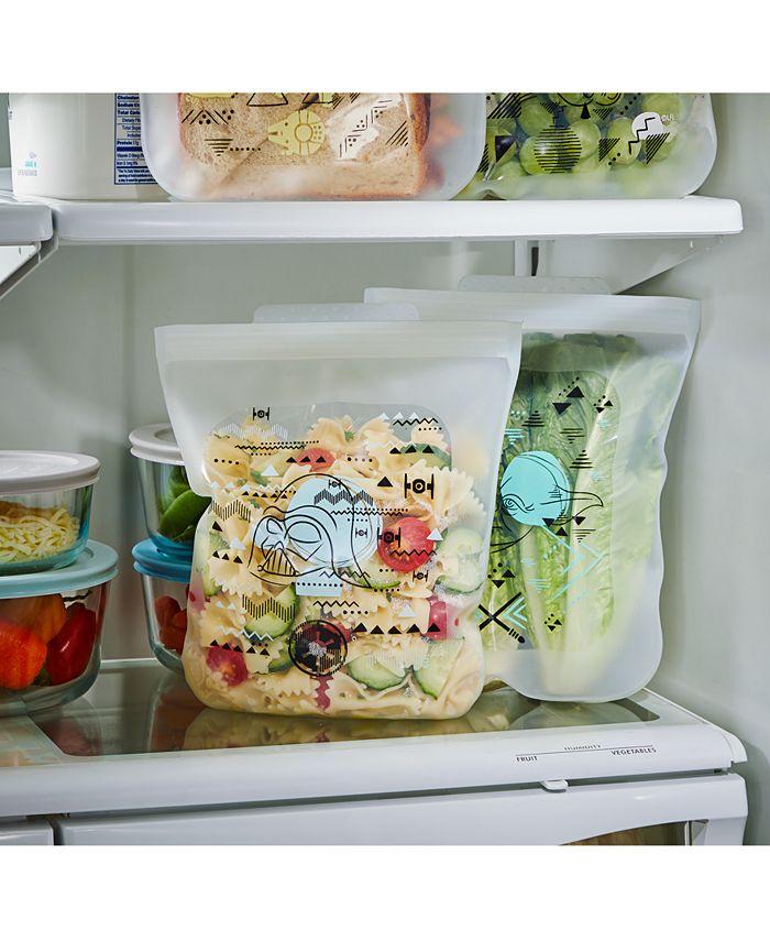 Pyrex Star Wars Silicone Reusable Sandwich Bags, Set of 2 Macy's