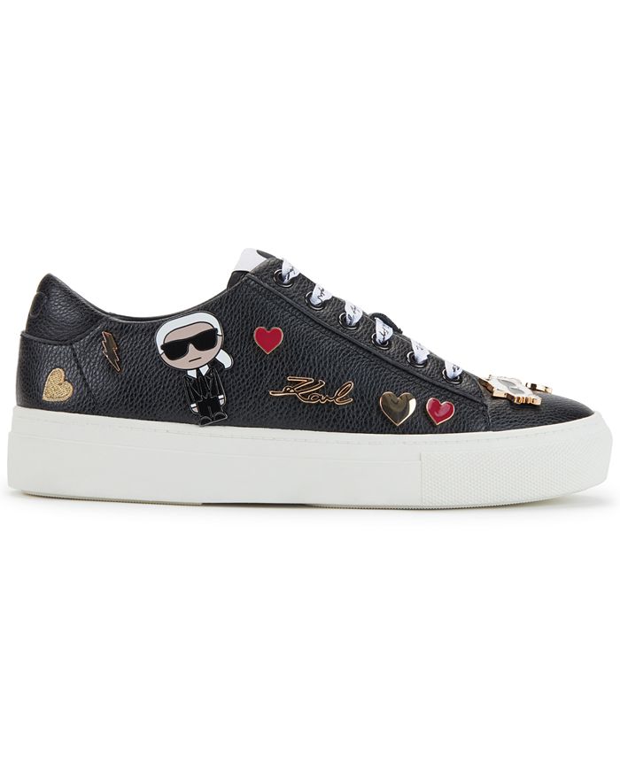 KARL LAGERFELD PARIS Women's Cate Embellished Sneakers Macy's