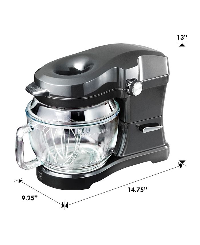 Kenmore Elite Ovation 5 Quart Stand Mixer 10speed, Pourin Top, Beater