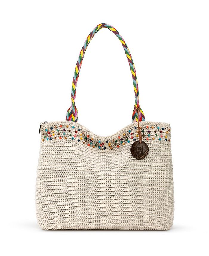 The Sak Women s Crafted Essentials Crochet Large Tote Created For