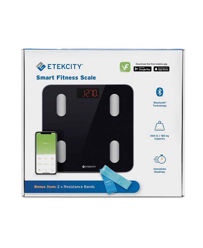 Etekcity Smart Fitness Scale with Resistance Bands Macy's