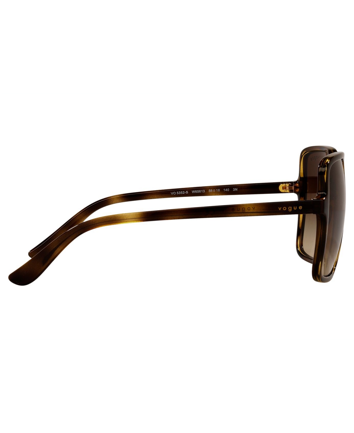 Shop Vogue Eyewear Women's Sunglasses, Vo5352s In Dark Havana,brown Gradient